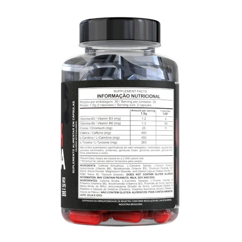 Whey 100% Refil 900g + Dark Mamba 60 Capsulas + Multivitamin 60 Tablets + Coqueteleira Premium 700ml Dark Lab