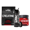 Creatina Pura 1kg + Venom Pré Workout 300g + Coqueteleira Premium 700ml Dark Lab