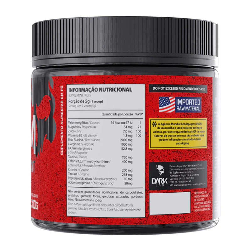 Creatina Pura 1kg + Venom Pré Workout 300g + Coqueteleira Premium 700ml Dark Lab