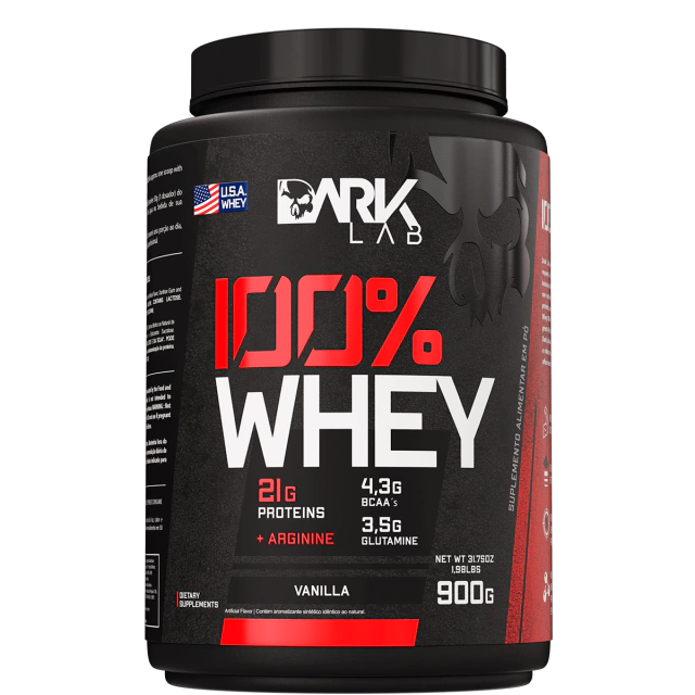100% Whey Protein Pote 900g - Dark Lab