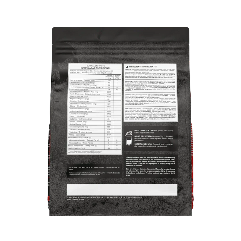 100% Whey Protein 1,8KG - Dark Lab