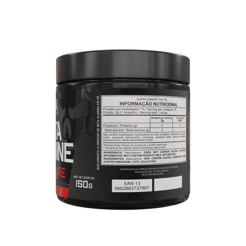 Beta Alanina 100% Pura 150g - Dark Lab
