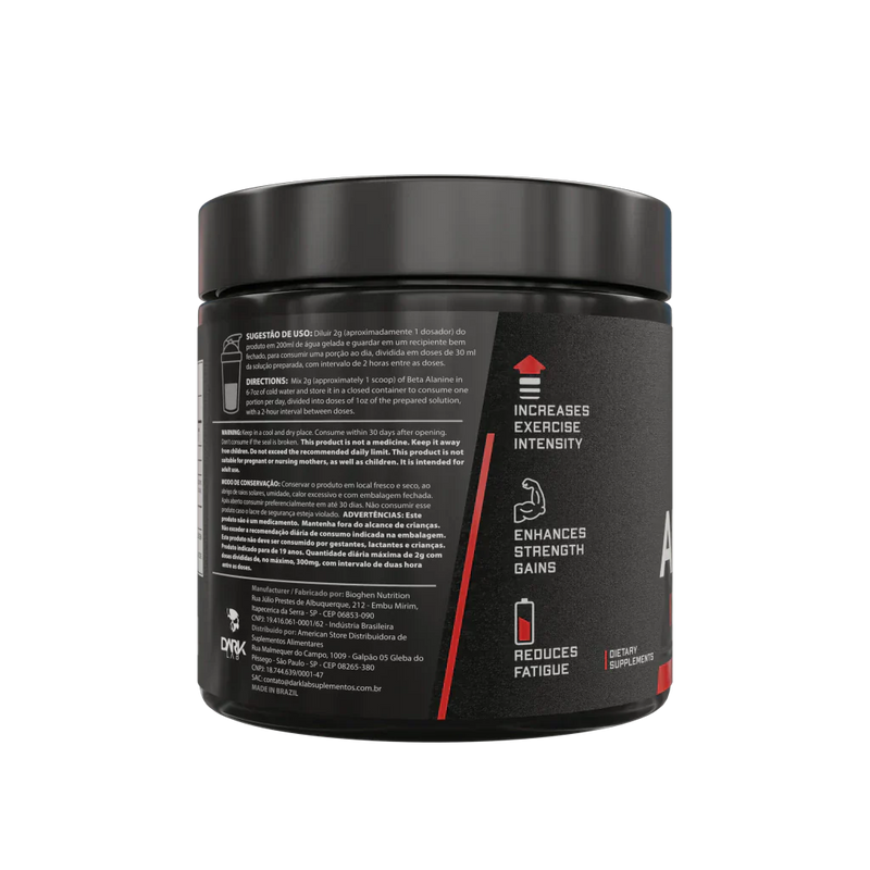 Beta Alanina 100% Pura 150g - Dark Lab