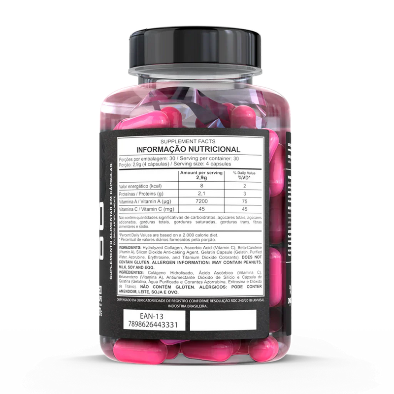 Colágeno Hidrolisado 120 Capsulas - Dark Lab