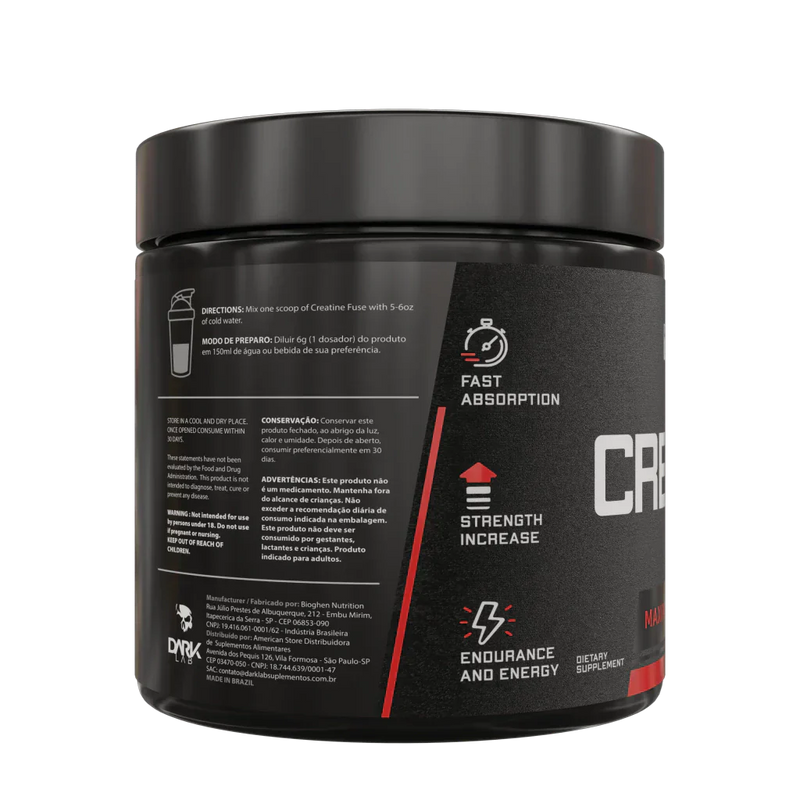Creatina Fuse 300g - Dark Lab