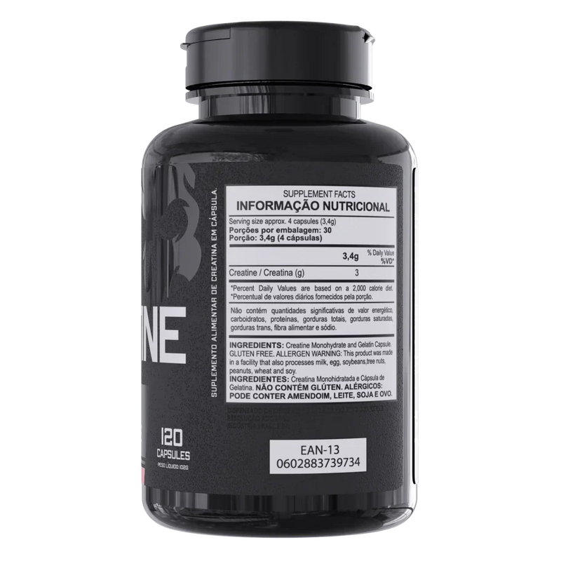 Creatina Pura 120 Capsulas Dark Lab