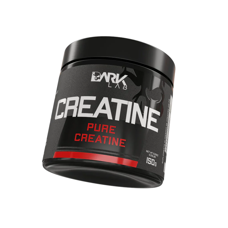 Creatina Pura 150g + Coqueteleira Preta 700ml Dark Lab