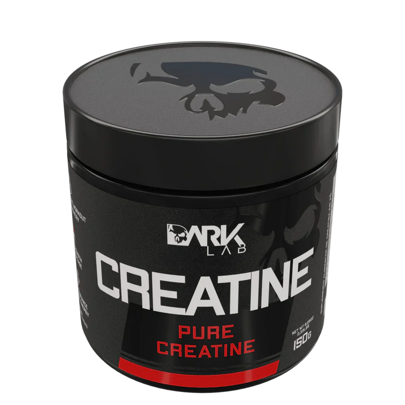 Creatina Pura 150g + Coqueteleira Preta 700ml Dark Lab