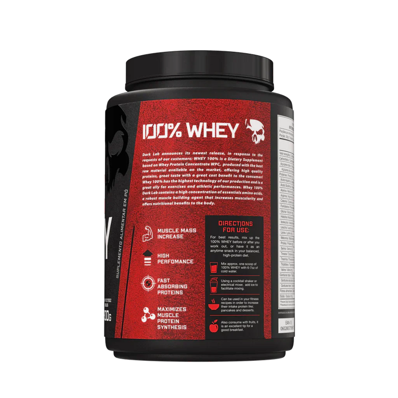 100% Whey Protein 900g - Dark Lab